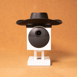 Wyze Cam Outdoor Cowboy Hat, Fun & Functional Camera Accessory, Black, Fits Wyze Cam Outdoor v1/v2, Weather-Resistant Cover