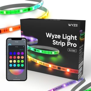 Wyze Light Strip Pro 16.4ft WiFi LED Strip Lights, Multi-Color Segment Control, 16 Million RGB Colors, App & Music Sync, Works with Alexa & Google