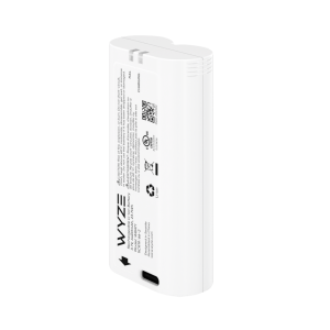 Wyze Removable Battery Pack, 6200mAh Rechargeable Battery for Wyze Battery Cam Pro, Duo Cam Doorbell, and Palm Lock, USB-C Charging