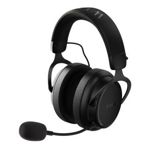 Wyze Wireless Gaming Headset, Low-Latency 2.4GHz, Hybrid ANC, 20hr Battery Life, Detachable Boom Mic, Multi-Platform Support, Black